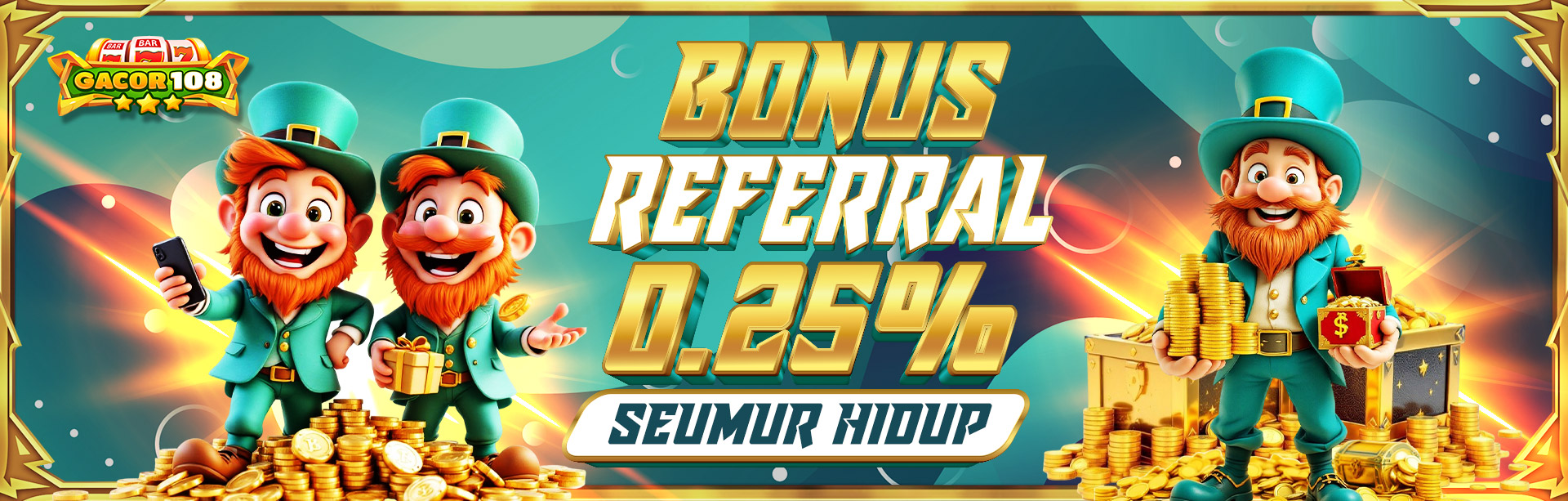 BONUS REFERRAL TURNOVER 0.25%