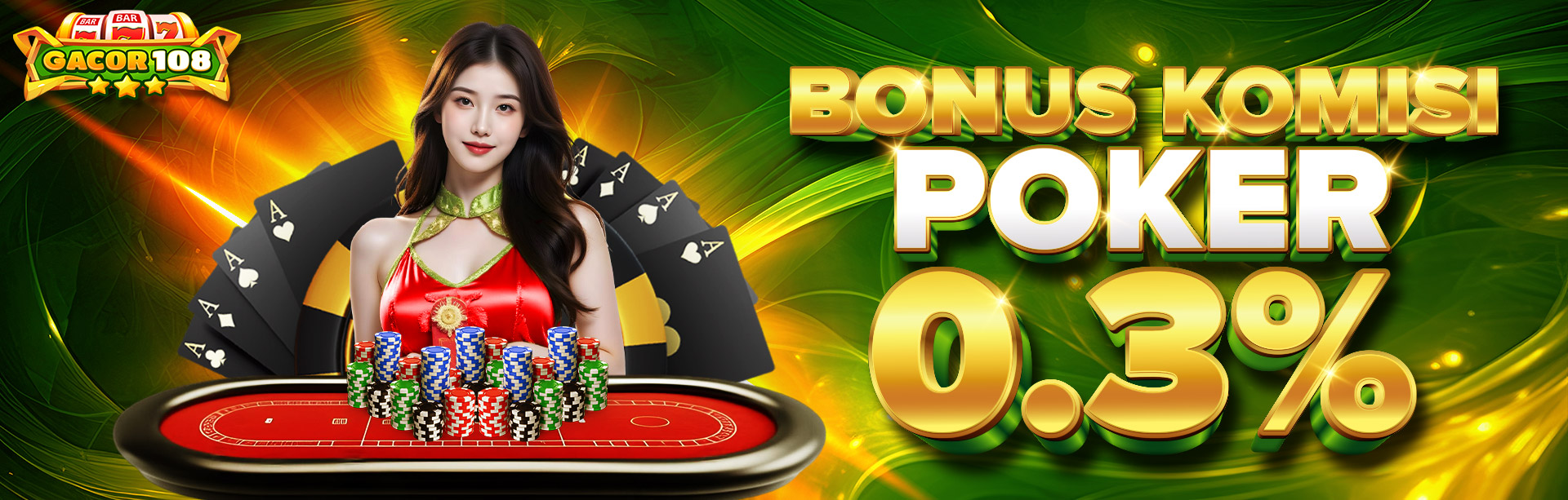 BONUS KOMISI POKER 0.3%
