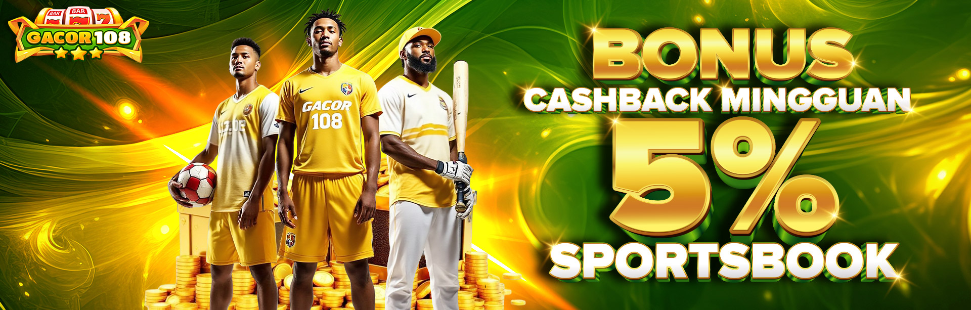 BONUS CASHBACK 5% SPORT