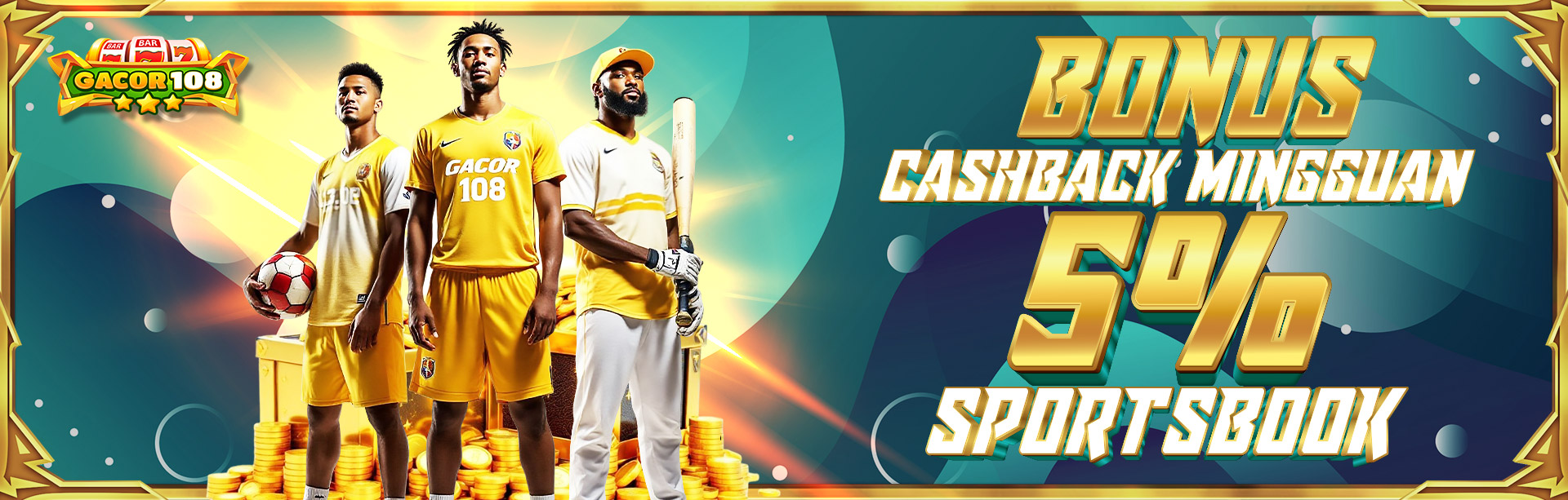 BONUS CASHBACK 5% SPORT