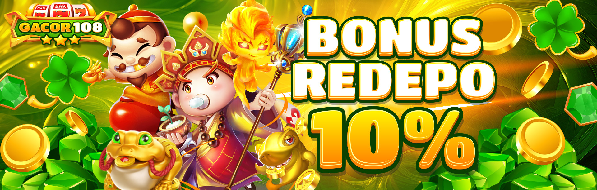 BONUS REDEPO 10% KHUSUS SLOT