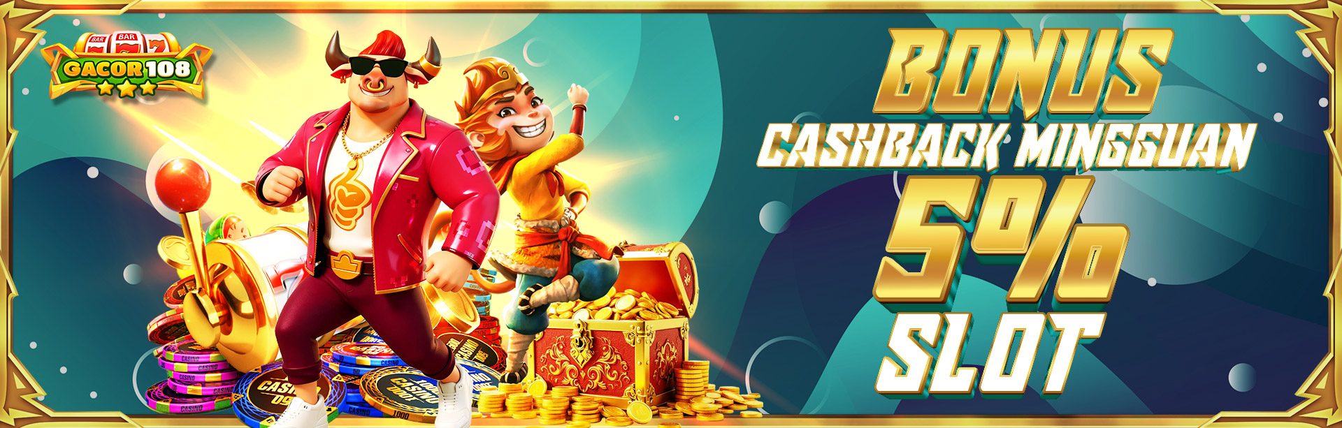 BONUS CASHBACK 5% SLOT