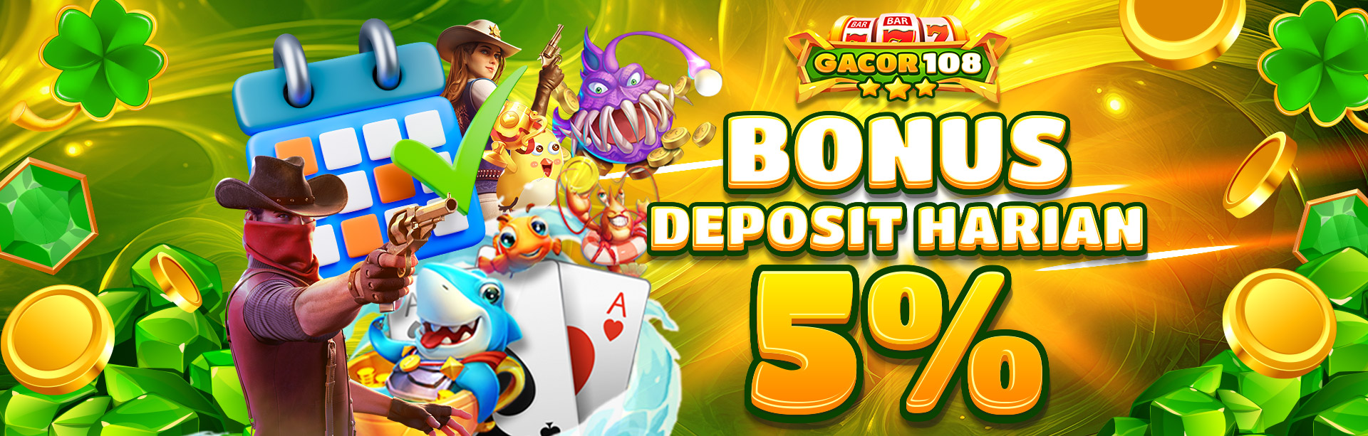 BONUS DEPOSIT HARIAN 5%