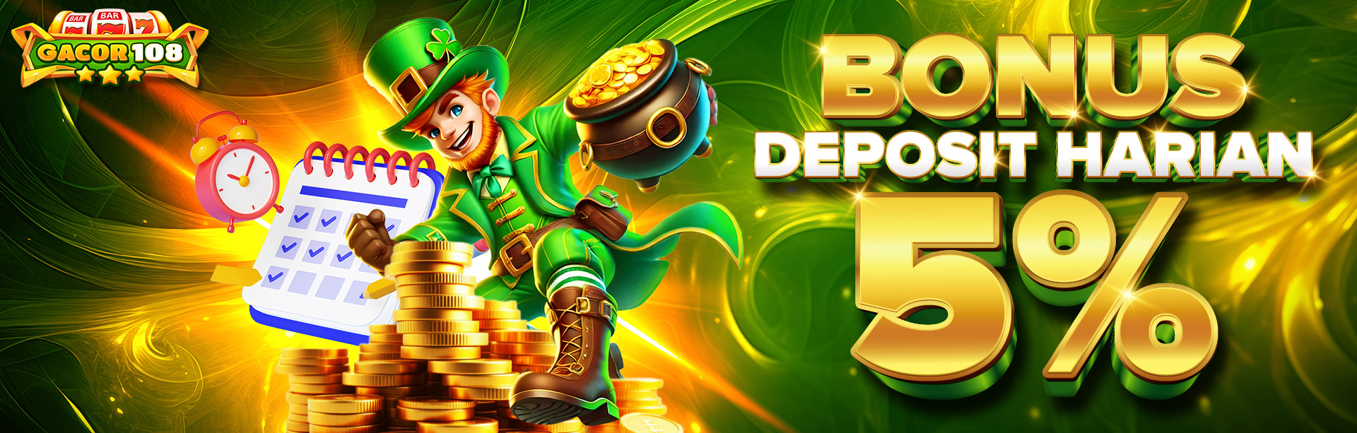 BONUS DEPOSIT HARIAN 5%