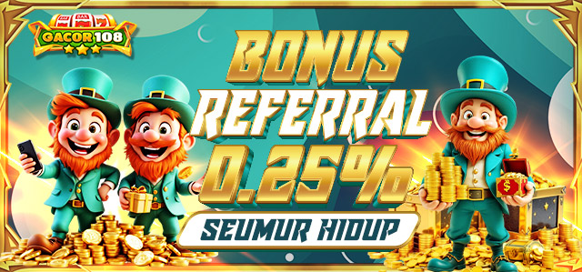 BONUS REFERRAL TURNOVER 0.25%