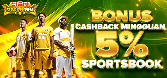 BONUS CASHBACK 5% SPORT