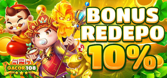 BONUS REDEPO 10% KHUSUS SLOT