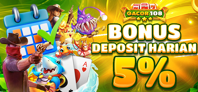 BONUS DEPOSIT HARIAN 5%