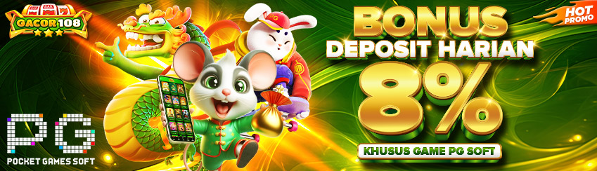 BONUS DEPOSIT HARIAN 8% PGSOFT