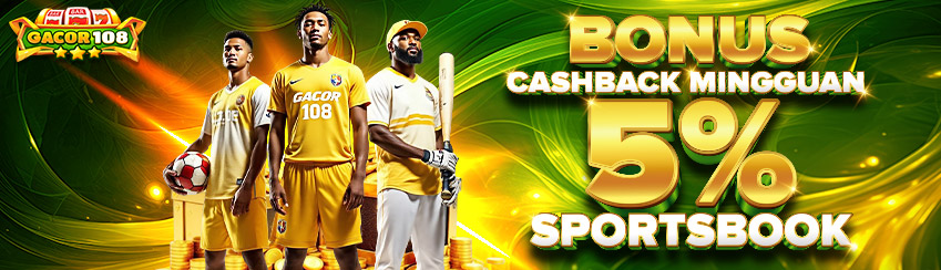 BONUS CASHBACK 5% SPORT
