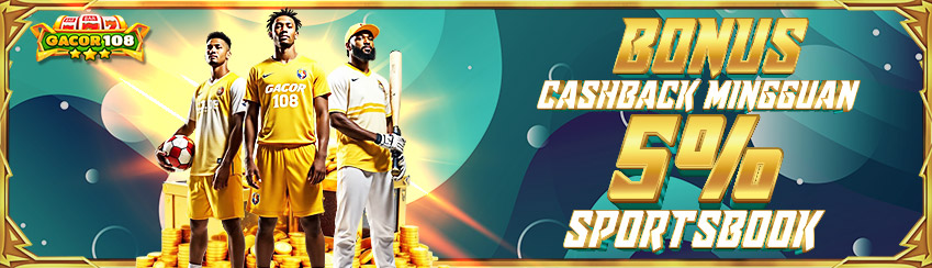 BONUS CASHBACK 5% SPORT