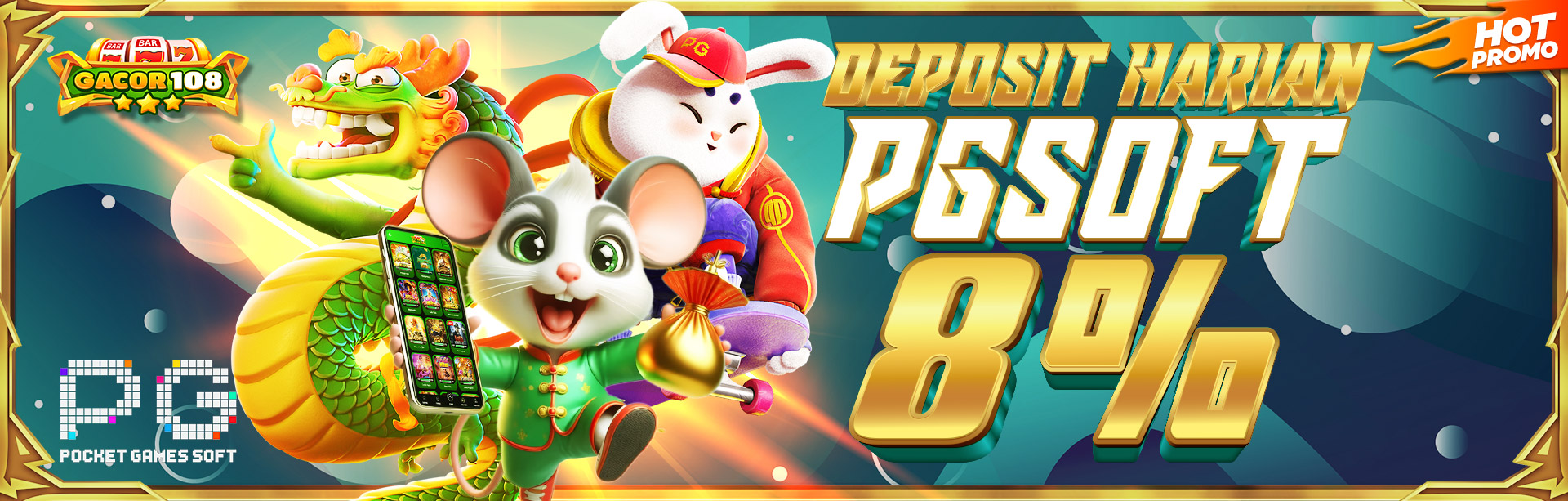 DEPOSIT HARIAN PGSOFT 8%