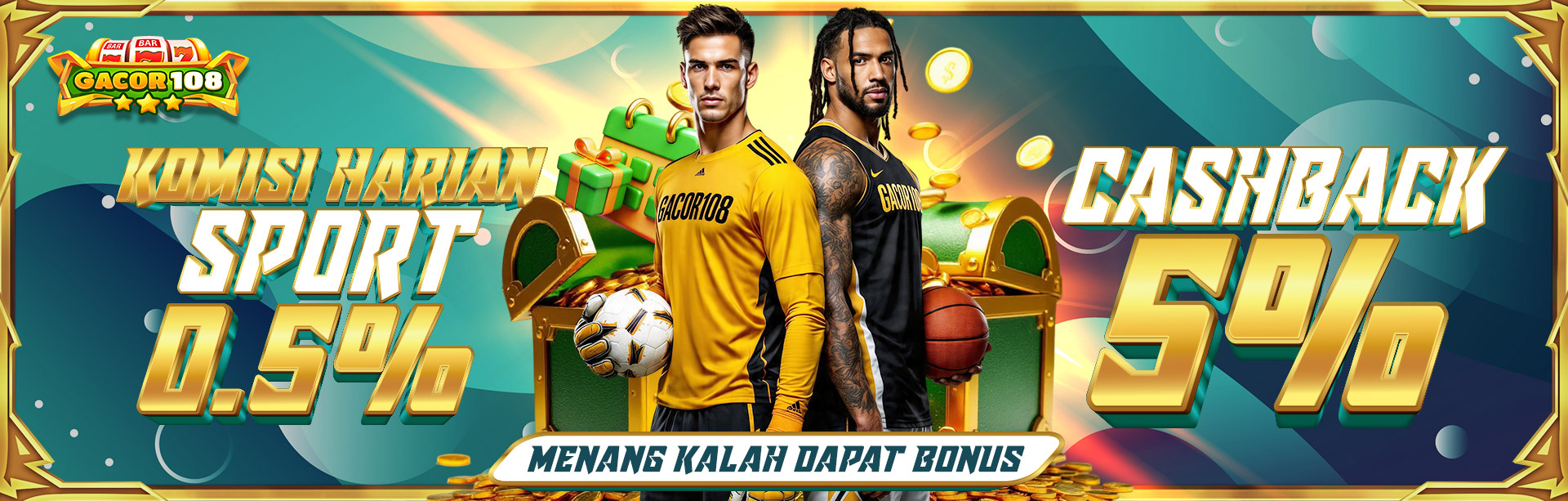 KOMISI HARIAN SPORT 0.5% & CASHBACK SPORT 5%
