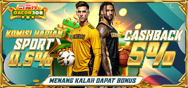 KOMISI HARIAN SPORT 0.5% & CASHBACK SPORT 5%