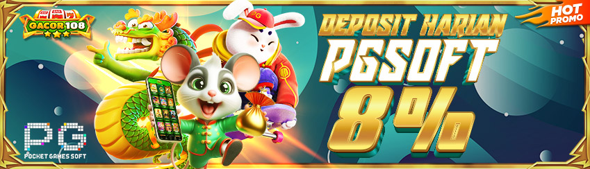 DEPOSIT HARIAN PGSOFT 8%