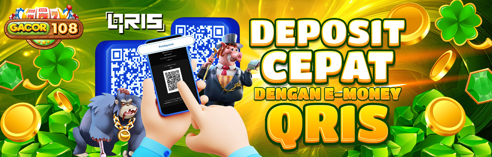 CARA DEPOSIT DENGAN QRIS SUPER CEPAT