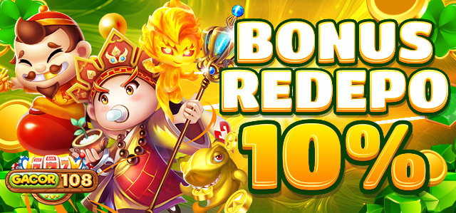 BONUS REDEPO 10% KHUSUS SLOT